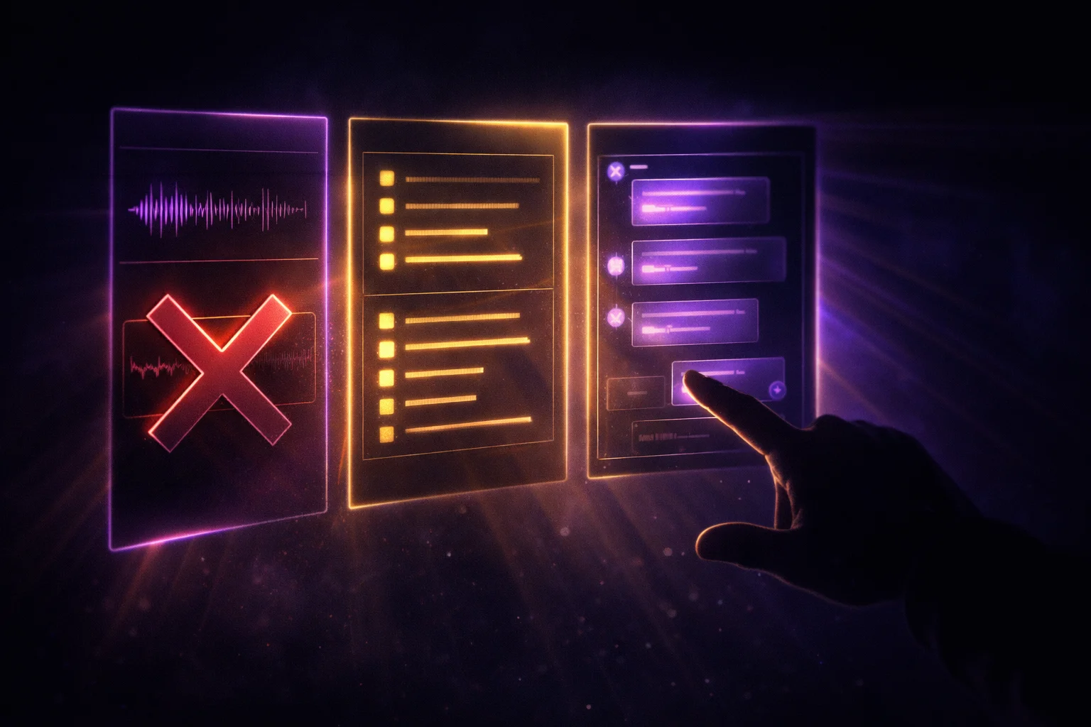 The VORA Overhaul: Dropping Real-Time Q&A, Building Human-in-the-Loop Memos, and a Three-Column Layout